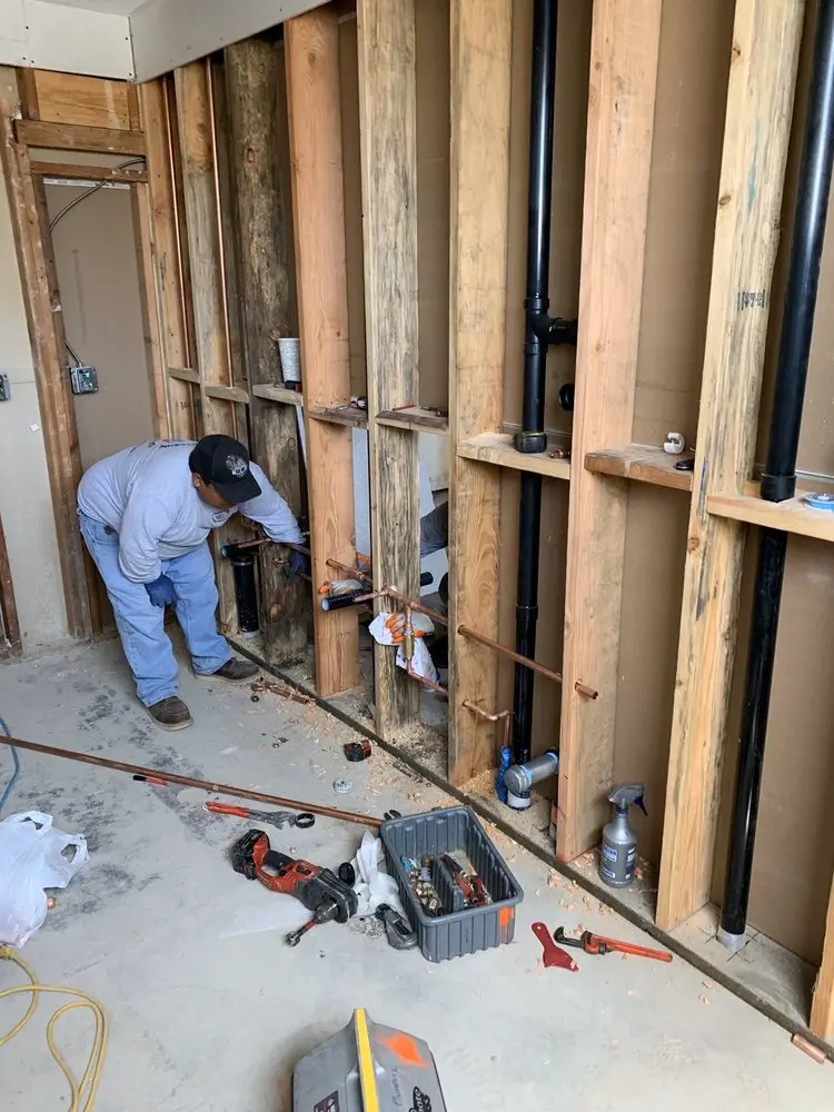 Commercial rough-in plumbing for Gas Line Repair in Southeast Boise